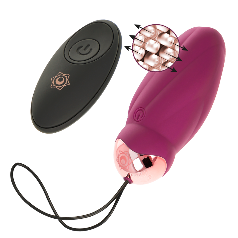 RITHUAL - SITA EGG CONTROLE REMOTO BOLA ROTAÇÃO + VIBRAÇÃO