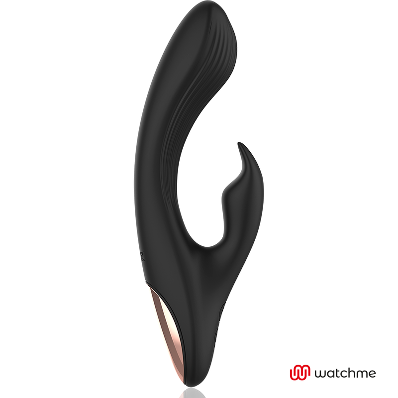 ANNE'S DESIRE - TECNOLOGIA DE CONTROLE REMOTO RABBIT WATCHME PRETO/DOURADO