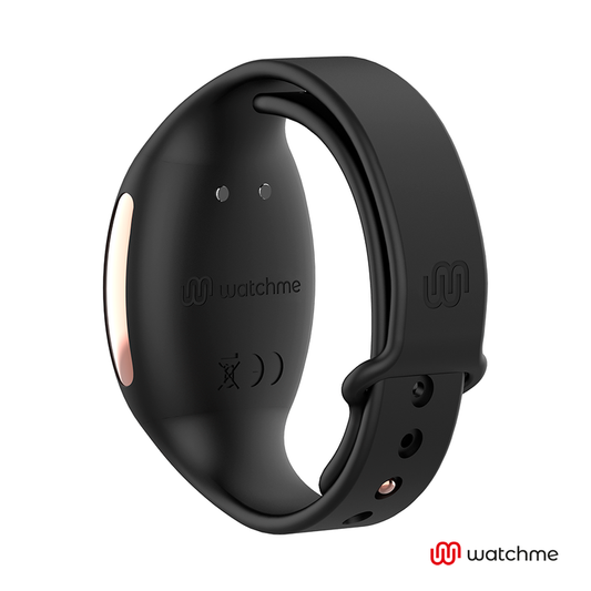ANNE'S DESIRE - TECNOLOGIA DE CONTROLE REMOTO EGG WATCHME PRETO/DOURADO
