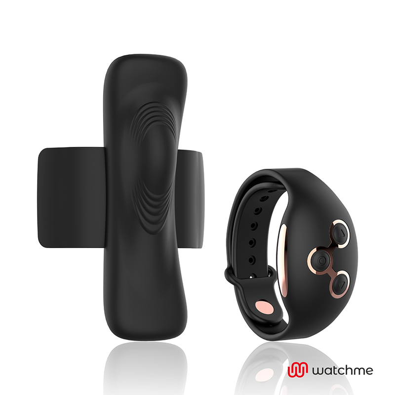 ANNE'S DESIRE - PANTY PLEASURE TECNOLOG A WATCHME PRETO/DOURADO