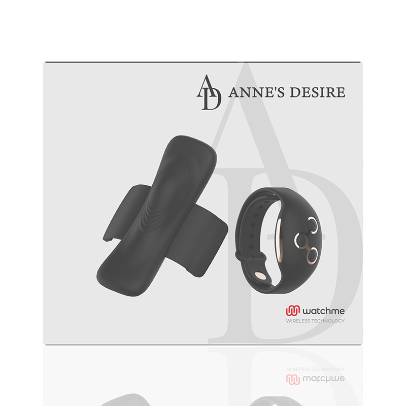 ANNE'S DESIRE - PANTY PLEASURE TECNOLOG A WATCHME PRETO/DOURADO