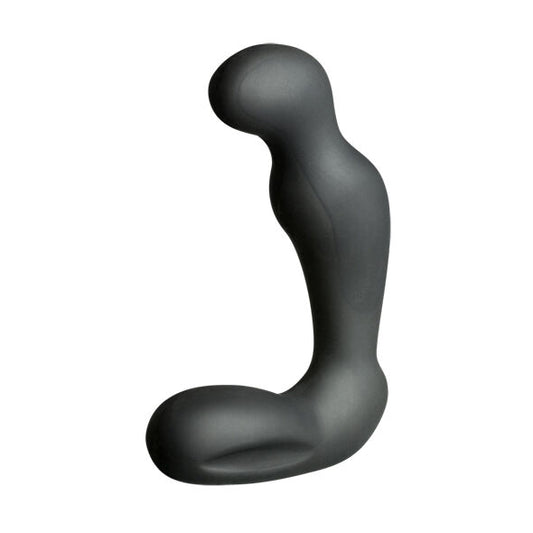 ELECTRASTIM - MASSAGEM DE PRÓSTATA COM SILICONE PRETO