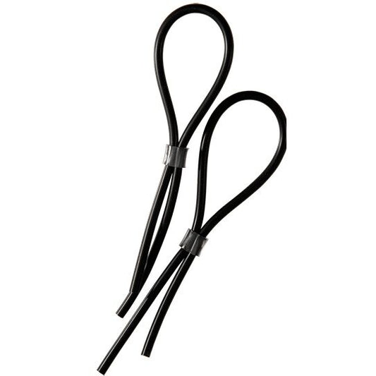 ELECTRASTIM - LAÇOS DE BORRACHA AJUSTÁVEIS PARA GALO E ESCROTAL