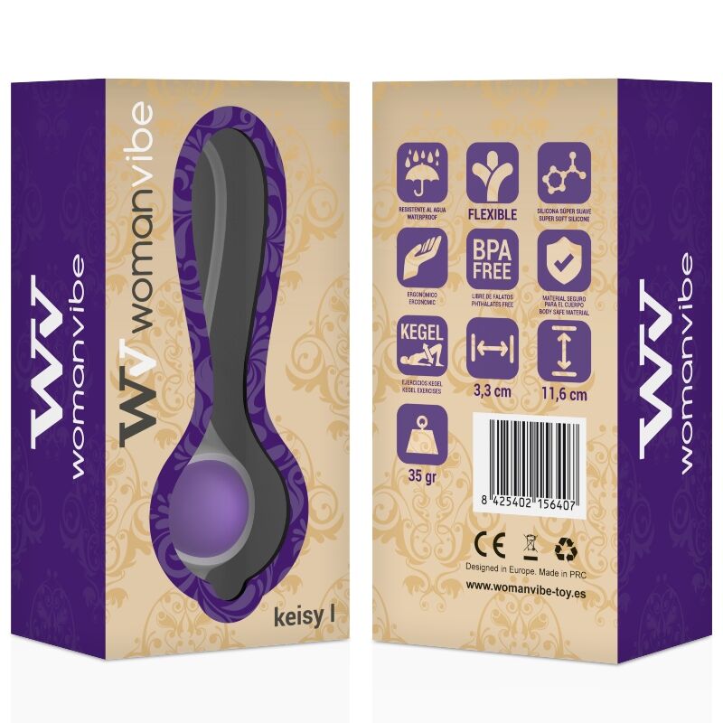 WOMANVIBE - WOMAN VIBE KEISY I BALL GEISHA SILICONE
