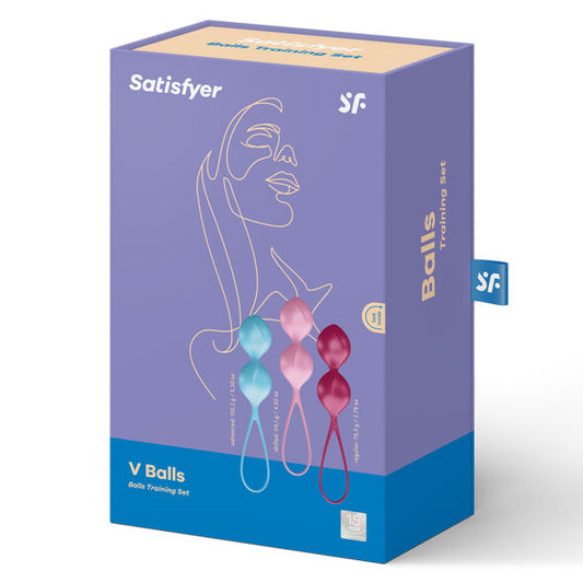 SATISFYER - CONJUNTO DE TREINAMENTO LOVEBALLS 2