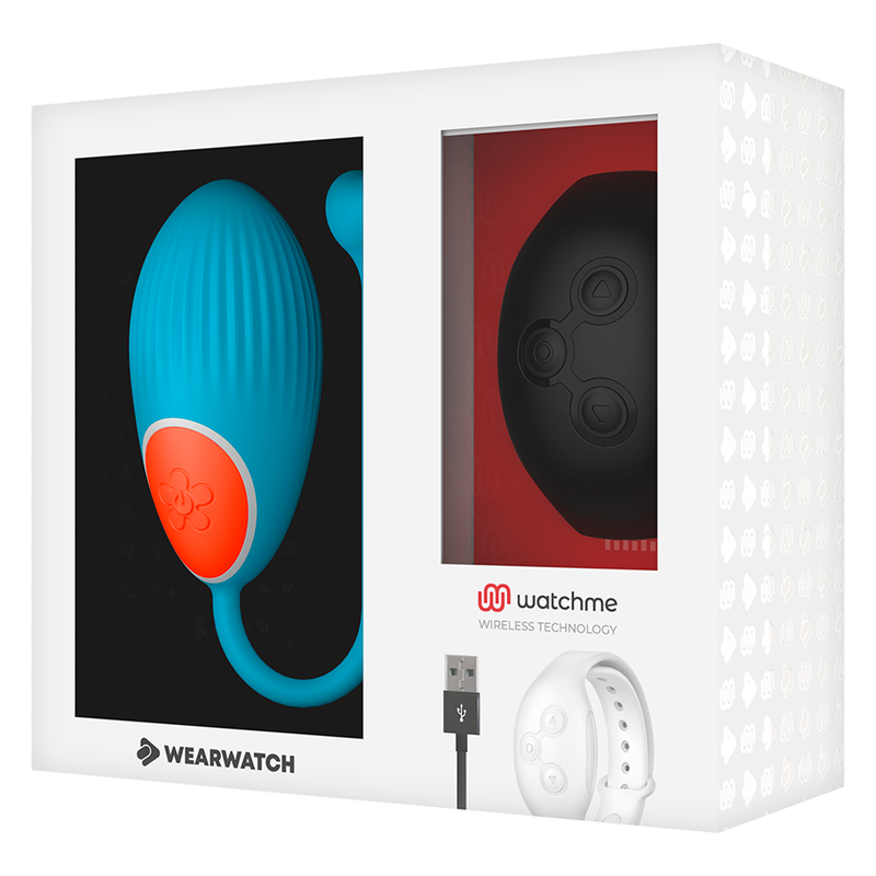 WEARWATCH - TECNOLOGIA WATCHME CONTROLE REMOTO EGG BLUE / JET