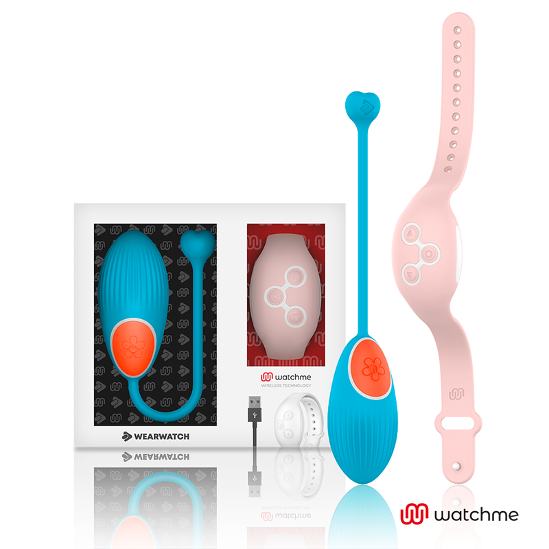 WEARWATCH - WATCHME TECHNOLOGY EGG CONTROLE REMOTO AZUL / ROSA