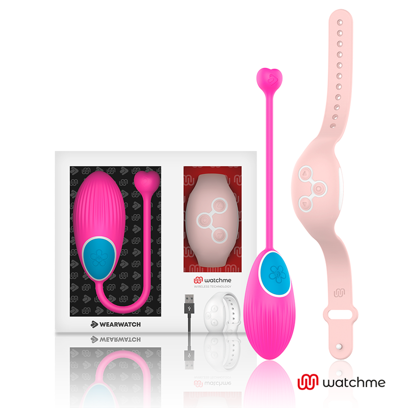 WEARWATCH - WATCHME TECHNOLOGY EGG CONTROLE REMOTO FÚCSIA / ROSA