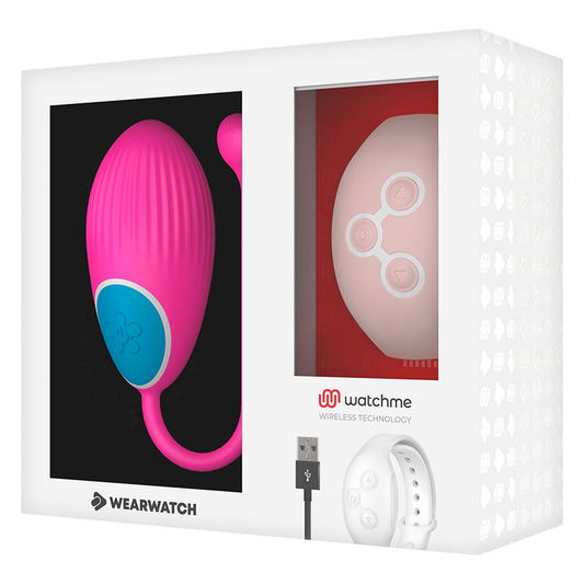 WEARWATCH - WATCHME TECHNOLOGY EGG CONTROLE REMOTO FÚCSIA / ROSA