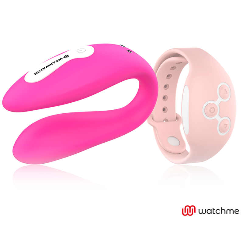 WEARWATCH - VIBRADOR WATCHME DUPLA TECNOLOGIA FÚCSIA / ROSA