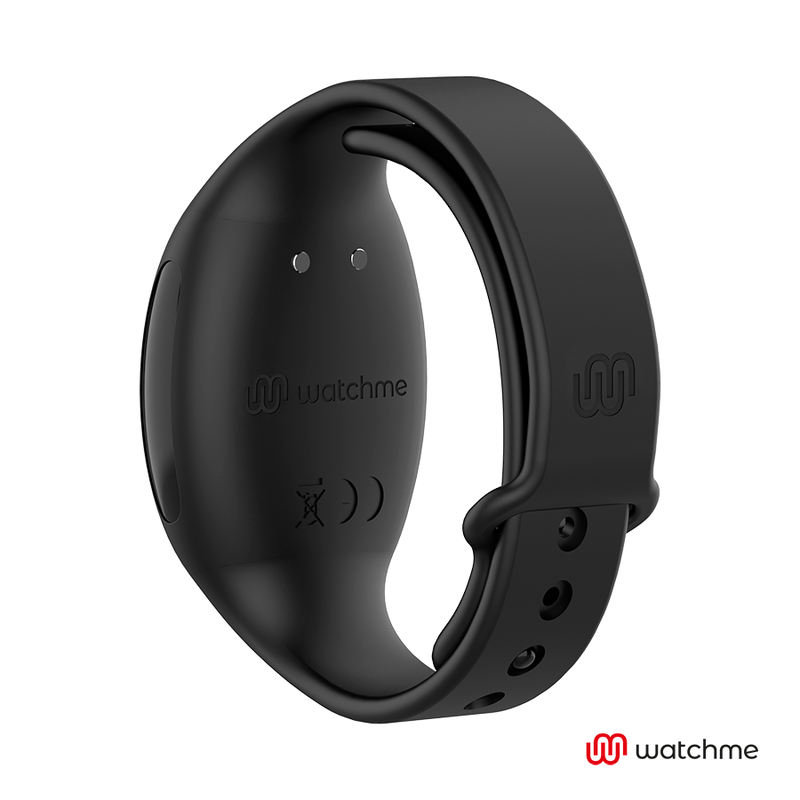 WEARWATCH - VIBRADOR WATCHME FÚCSIA/AZABACHE DUPLA TECNOLOGIA