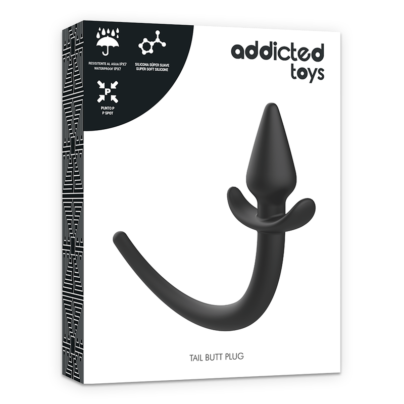ADDICTED TOYS - PLUG ANAL DE SILICONE PARA CACHORRO