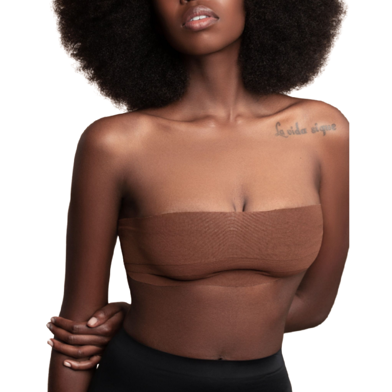 BYE-BRA - BODY TAPE 5 MX 6.5 CM + 3 PAIRS OF BROWN BREAST COVERS