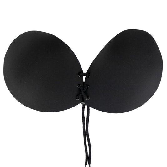 BYE-BRA - SUTIÃ ADESIVO PRETO COM COPO A
