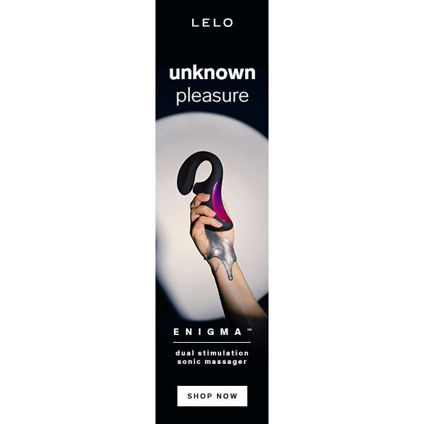 LELO - ENIGMA DOUBLE ASPIRATION STIMULATION MASSEUR  ROSE PROFONDE