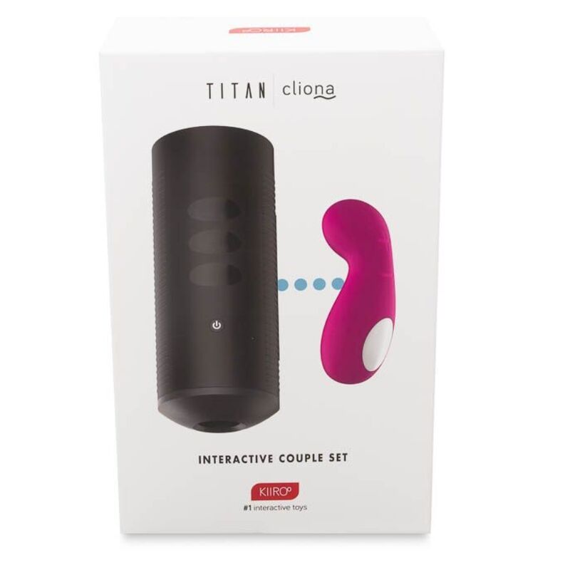 KIIROO - CONJUNTO DE CASAIS TITAN E CLIONA LILÁS