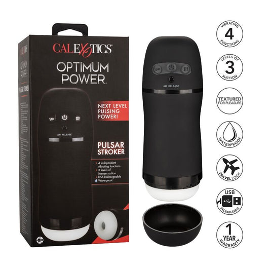 CALEXOTICS - FUNÇÕES DE SUCÇÃO VIBRATÓRIA E ÓTIMA POWER STROKER