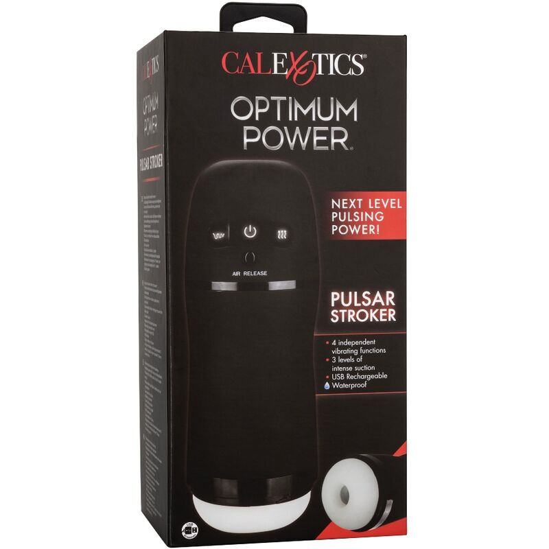 CALEXOTICS - FUNÇÕES DE SUCÇÃO VIBRATÓRIA E ÓTIMA POWER STROKER