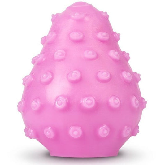 G-VIBE - MASTURBADOR REUTILIZÁVEL TEXTURIZADO ROSA EGG