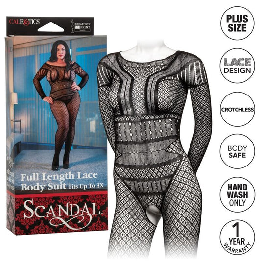CALEXOTICS - BODY DE RENDA PLUS SIZE