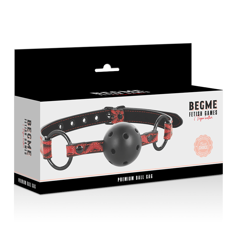 BEGME - VEGAN LEATHER JAW EDIÇÃO VERMELHA