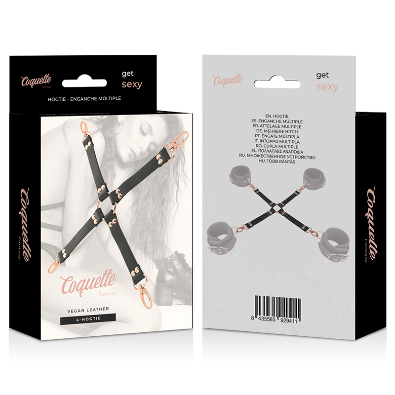 COQUETTE CHIC DESIRE - FANCY PIG TIE IN VEGETABLE LEATHER