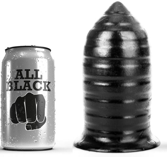 PLUG ANAL 16 CM TOTALMENTE PRETO