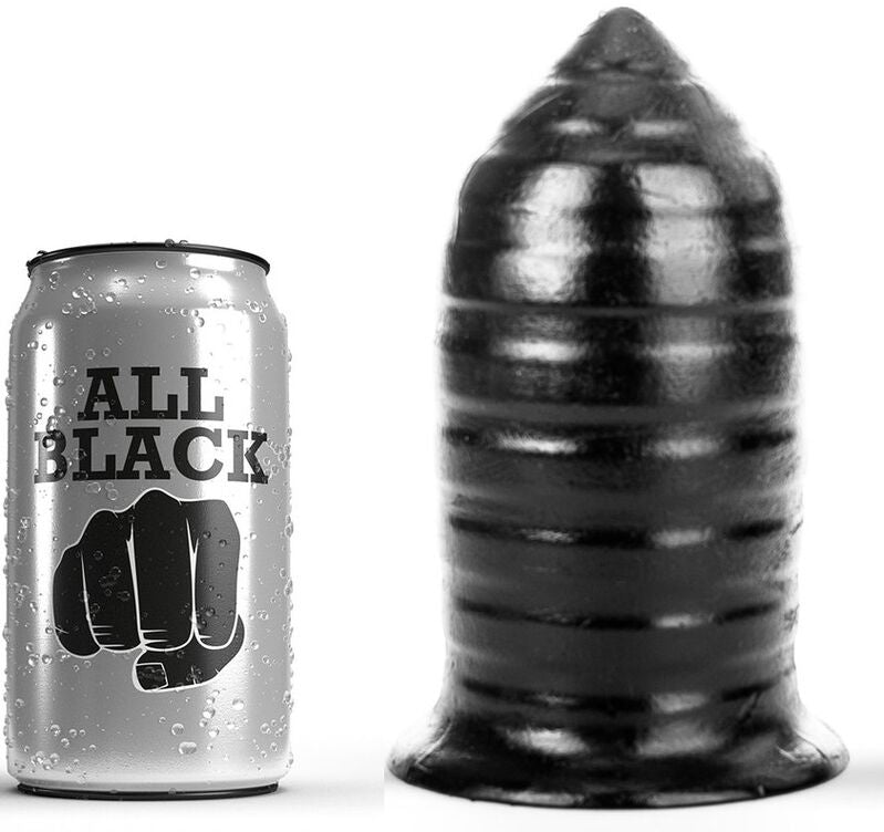 PLUG ANAL 16 CM TOTALMENTE PRETO