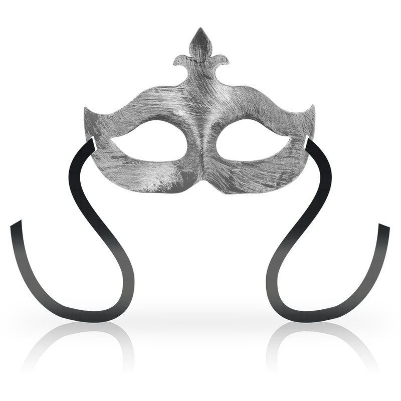 OHMAMA - MASKS SILVER FLEUR DE LIS MASK