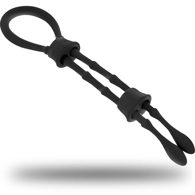 OHMAMA FETISH - ANEL DE SILICONE PARA PÊNIS E CORDÃO TESTÍVEL