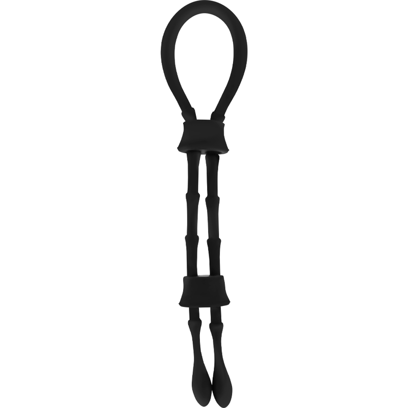 OHMAMA FETISH - ANEL DE SILICONE PARA PÊNIS E CORDÃO TESTÍVEL