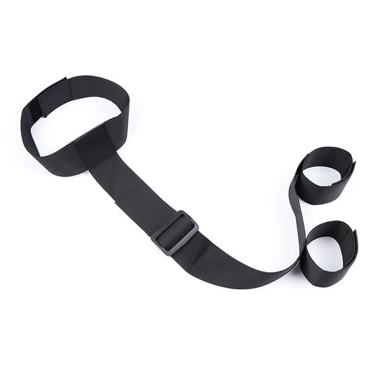 OHMAMA FETISH - NYLON HANDCUFFS AND COLLAR