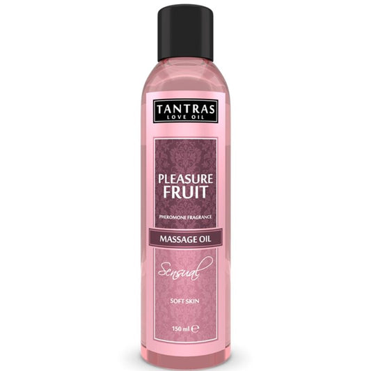 INTIMATELINE - TANTRAS LOVE OIL 150ML PLEASURE FRUIT MASSAGE OIL