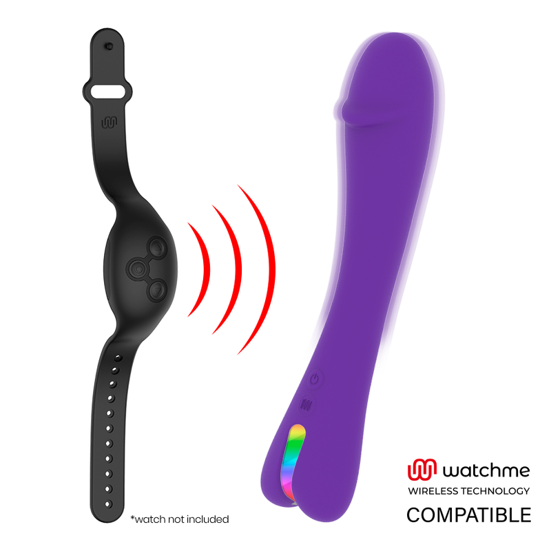 MR BOSS - VIBRADOR ENZO WATCHME TECNOLOGIA SEM FIO COMPATÍVEL
