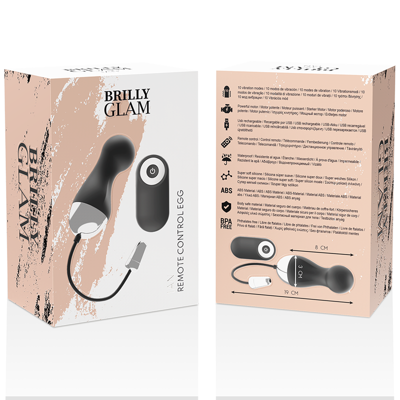 BRILHANTE GLAM - CONTROLE REMOTO IAN