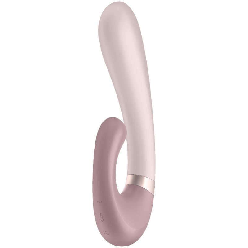 SATISFYER - VIBRADOR HEAT WAVE APP BLANCO