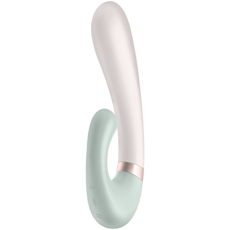 SATISFYER - VIBRADOR HEAT WAVE APP BLANCO
