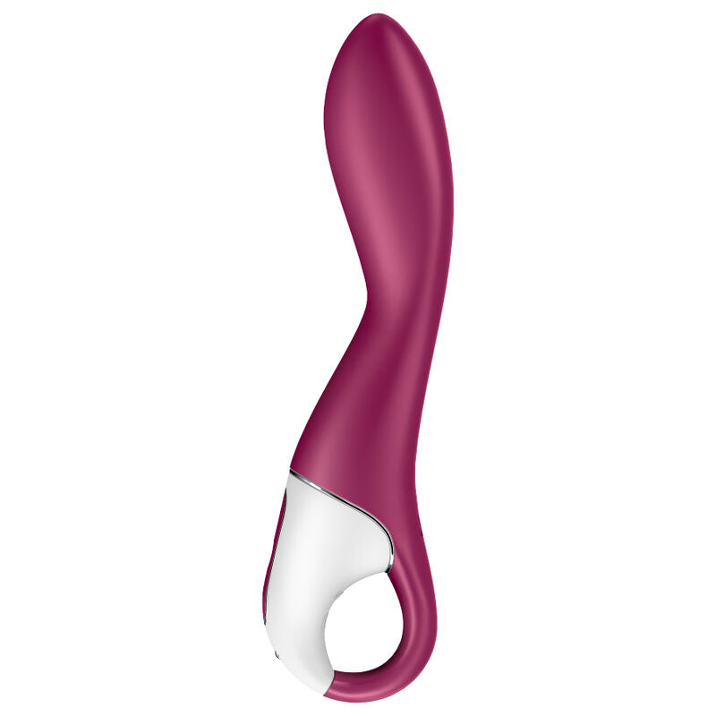 SATISFYER - VIBRADOR DE PONTO G QUE AQUECE E EMOCIONA
