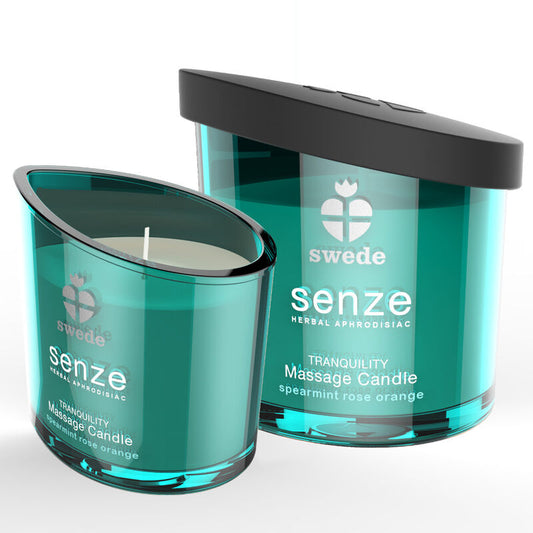 SWEDE - SWEEDE SENZE VELA DE MASSAGEM TRANQUILITY HORTELÃ, ROSA, LARANJA
