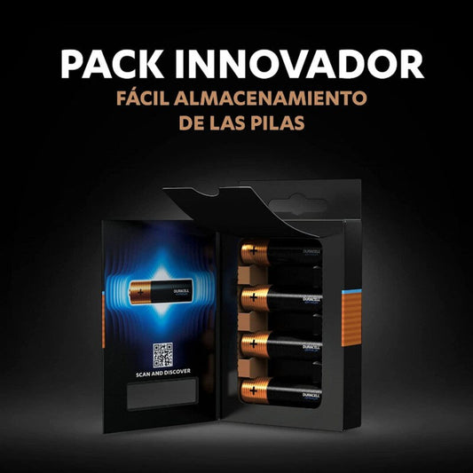 DURACELL - PILHAS ALCALINAS OPTIMUM 200 AA LR6 4 UNIDADES?