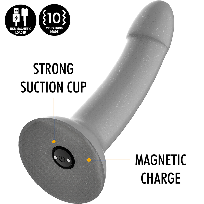 MITOLOGIA - DILDO RUNE MAJESTIC - VIBRADOR WATCHME TECNOLOGIA SEM FIO COMPATÍVEL