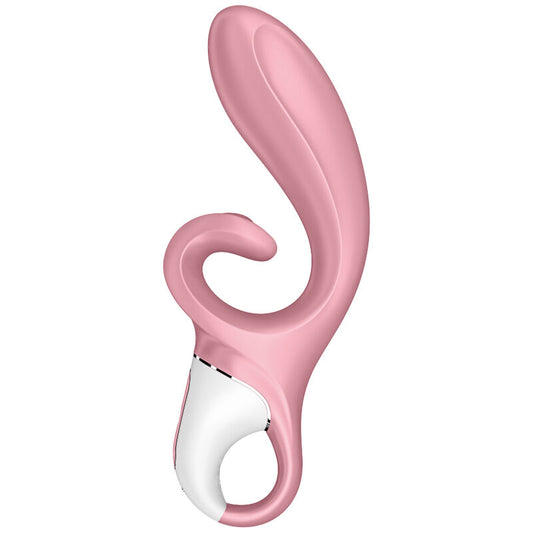 SATISFYER - HUG ME VIBRADOR COELHO APP AZUL