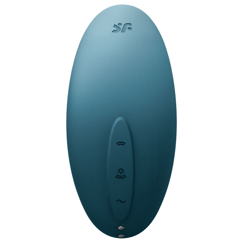 SATISFYER VULVA LOVER 2 ESTIMULADOR E VIBRADOR - AZUL