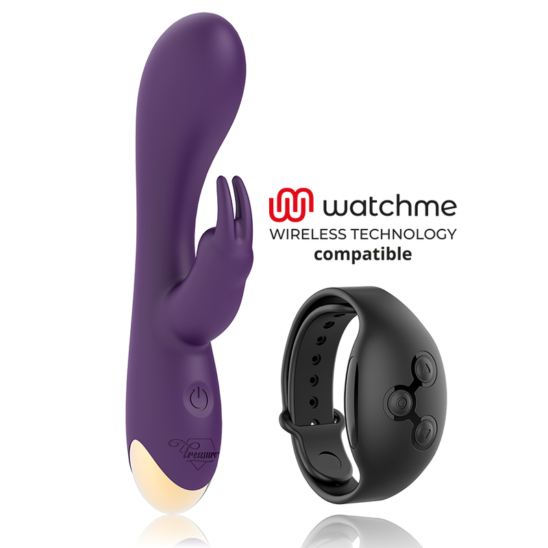 TREASURE - VIBRADOR LAURENCE RABBIT WATCHME TECNOLOGIA SEM FIO COMPATÍVEL
