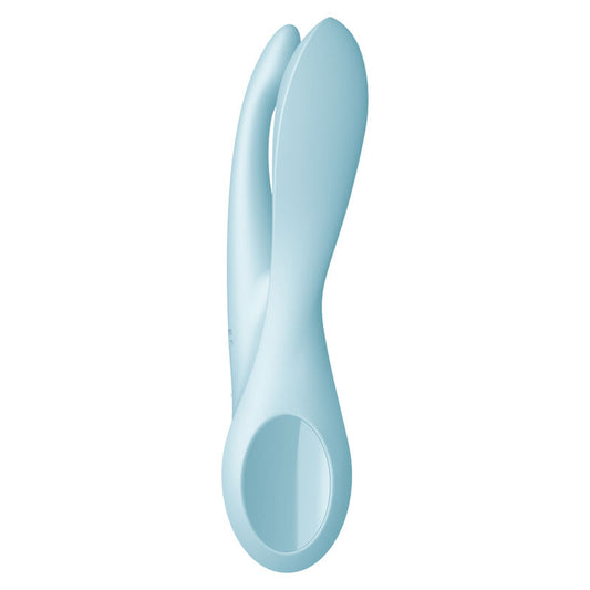 SATISFYER - TRÊS VIBRADOR AZUL 1