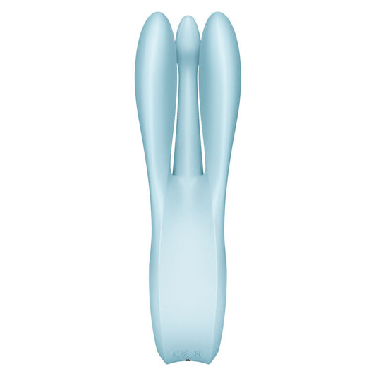 SATISFYER - TRÊS VIBRADOR AZUL 1