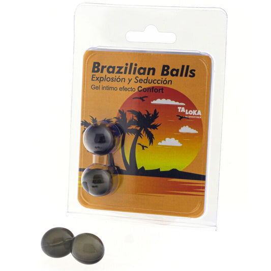 TALOKA - 2 BOLAS BRASILEIRAS GEL EFEITO CONFORTO EMOCIONANTE