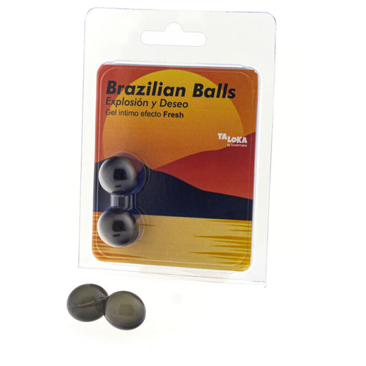 TALOKA - 2 BOLAS BRASILEIRAS GEL EFEITO REFRESCANTE
