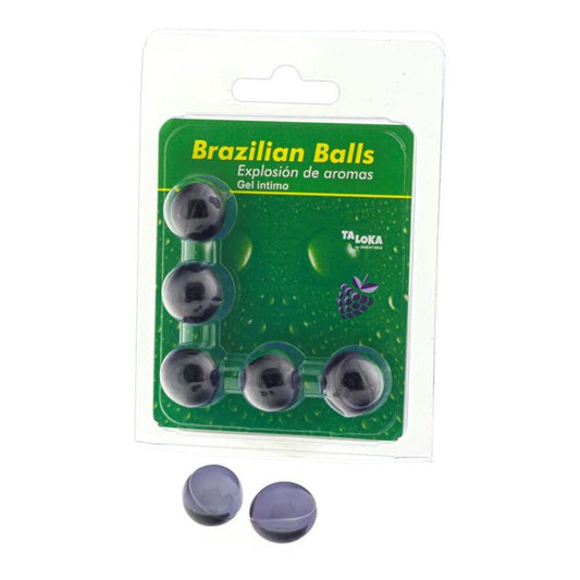 TALOKA - GEL ÍNTIMO 5 BOLAS DE FRUTAS VERMELHAS BRASILEIRAS