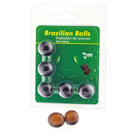TALOKA - GEL ÍNTIMO DE CHOCOLATE 5 BOLAS BRASILEIRAS